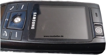 Samsung SGH-D820 Sliderhandy ❖ PictBridge ❖ Simlock Frei Schwarz