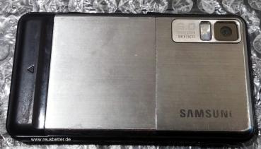 Samsung SGH F480I Smartphone | 5MP | 2,8 Zoll |  Ice Silver | Simlock Frei