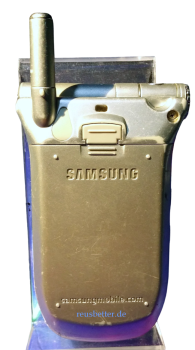 Samsung SGH-P400 Klapphandy | 180° Drehoptik | Silber