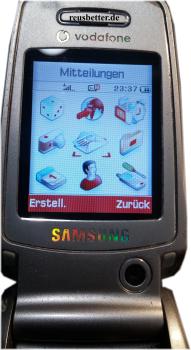 Samsung SGH-Z500 V Klapphandy ❖ Bluetooth ❖ MP3 ❖ Simlock Frei