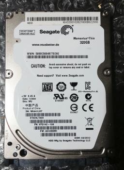 Seagate Momentus Thin ST320LT020 - 320 GB