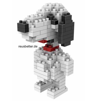 Snoopy - iBlock Fun LOZ Diamond Micro Block Set mit Box