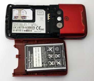 Sony Ericsson K610i Candy Bar ❖ Evening Rot ❖ UMTS ❖ 2 Zoll Display