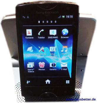 Sony Ericsson XPERIA Mini ST15i Smartphone | Schwarz | Simlock FREI