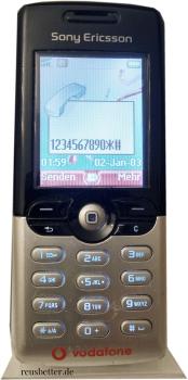 Sony Ericsson T610 Handy ❖ Classic Candy Bar ❖ Silber ❖ 1.8 Zoll