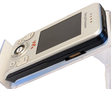 Sony Ericsson Walkman W580i Handy - urbangrau orange - SIM FREI