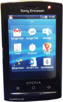 Sony Ericsson Xperia X10 mini pro - UI20i | QWERTZ Tastatur | 5 MP | Schwarz