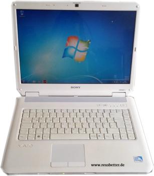 Sony VAIO NS31M/W 15,4 Zoll Notebook - Intel Pentium T3400 ► 2,10 GHz - 320 GB HDD