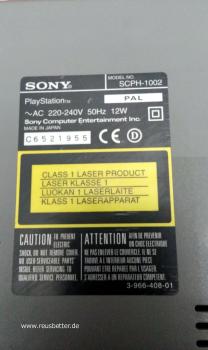 Sony PlayStation 1- PS ONE | Spielekonsole | SCPH-1002 - PAL | AV & Netzteil und Kontroller