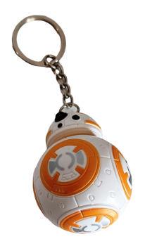 Star Wars Droide BB-8 Schlüssel -Taschenanhänger mit Licht und Sound