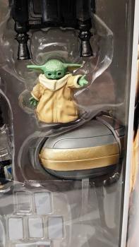 Star Wars The Black Series The Mandalorian mit Grogu Hasbro Action Figur Modell Spielzeug