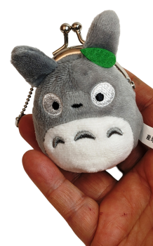 Totoro  ☂ Plüsch Geldbörse mit Anhänger ☂ Studio Ghibli