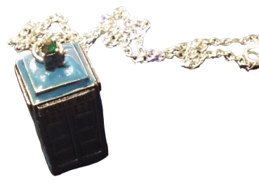 Tardis Police Box ☂  Doctor Who ☂ Tardis ☂ 3D Halskette oder Taschenanhänger Metall