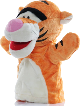 Tigger シ Samtplüsch Handspielpuppeシ Winnie the Pooh Abenteuer