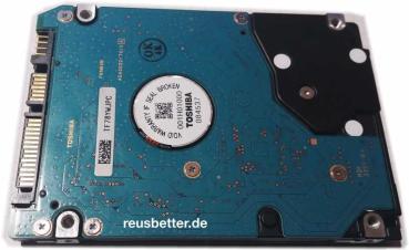 Toshiba HDD2H03 MK1652GSX | SATA 2,5 Zoll | 160 GB | Laptop Festplatte
