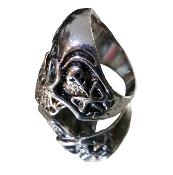 Totenkopf - Skull Ring | Silberfarben | Biker - Gothic