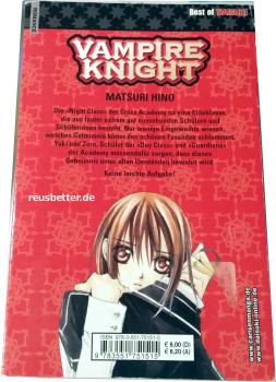 Vampire Knight Band 1 | Matsuri Hino | Manga Shōjo - Taschenbuch