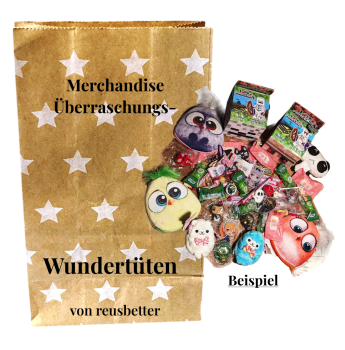 Überraschungs-Wundertüten aus Merchandise-Geschenke