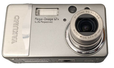 Yakumo Mega-Image 67x Digitalkamera 6 Megapixel LCD Silber