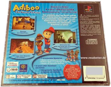 Adiboo und das Geheimnis von Paziral 〄 Sony Playstation 1 Game