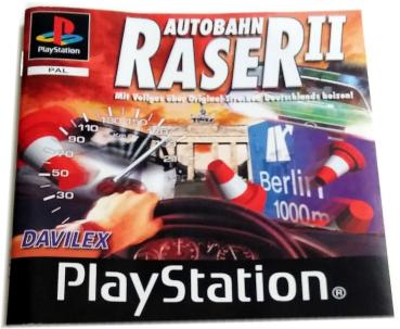 Autobahn Raser 2 ☑️  PS One Sony Playstation 1 ☑️