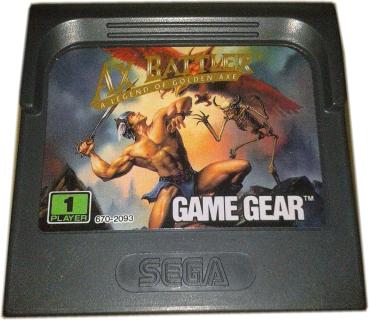 Sega Game Gear Spiel Ax Battler a Legend of Golden Axe 〄 Retro Game