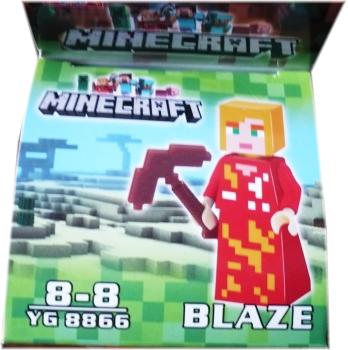 Schlüsselanhänger Minecraft Motiv Set シ Blaze シ  Sammel Box Set