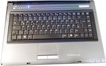 bluechip TW7 - EAA-89 Notebook | DualCore 2 Duo 2x1600 MHz | 160 HDD | 15,4 Zoll