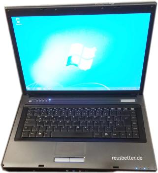 bluechip TW7 - EAA-89 Notebook | DualCore 2 Duo 2x1600 MHz | 160 HDD | 15,4 Zoll