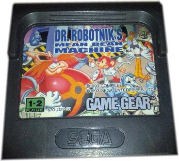 Sega Game Gear Spiel DR. ROBOTNIKS MEAN BEAN MACHINE Retro Spiel