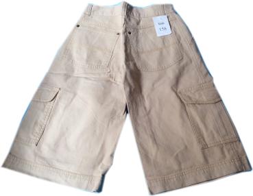 Kinder Cargoshorts ☆ Sandfarben Größe 158