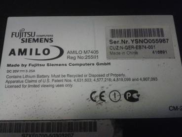 Fujitsu Amilo Laptop M 7405 15 Zoll - Intel P 1,5 GHz | 15 Zoll