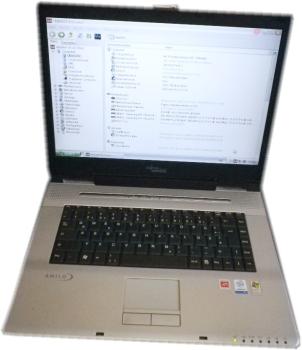 Fujitsu Amilo L1310G Laptop | Intel Celeron M 380 / 1.6 GHz - 15,4 Zoll WXGA - gebraucht
