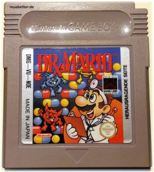 Dr. Mario - Super Mario Bros. - Nintendo Game Boy Spiel