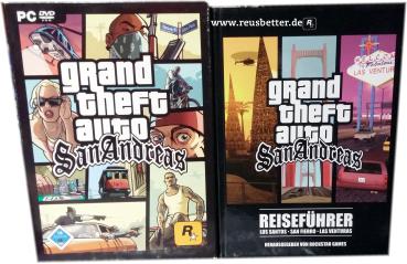 GTA ☢ Grand Theft Auto ☢ San Andreas Reiseführer und Karte ☢ DVD BOX