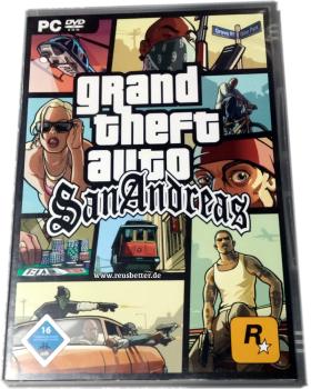 Grand Theft Auto ☢ San Andreas GTA ☢ PC DVD-Box