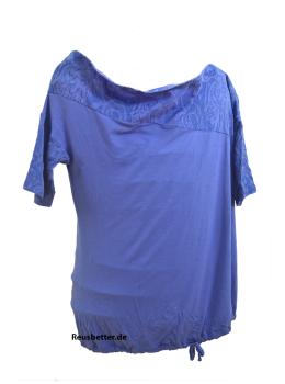 Damen Tunika ✰ Carmen Kurzarm Shirt ✰ intimissimi ✰ gr. M ✰ Bastell Blau