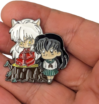 inuyasha Kagome Anime Emalie Pin Brosche