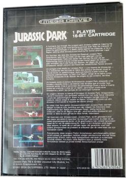 Jurassic Park ☛ SEGA MEGA Drive ☛ mit Verpackung ☛ Retro Games