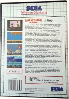 Land of Illusion Starring Mickey Mouse SEGA Master System