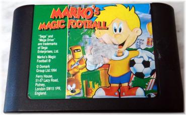 Sega Mega Drive Modul  Marko's Magic Football Retro Games Spiel