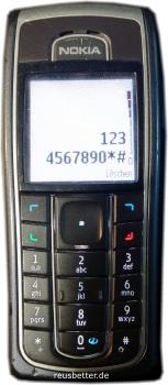 Nokia 6230 Handy Klassisch/Candy-Bar | Bluetooth, USB, Infrarot, 2G | 1.5 Zoll | 1.3 MP Kamera | ohne Vertrag