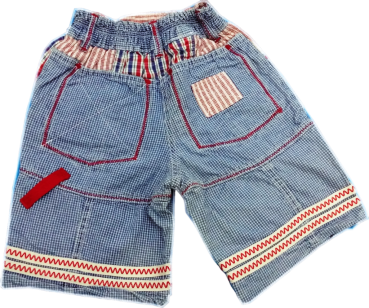 Kinder Shorts Palomino Baggyhose Karo Größe104