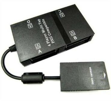 Sony Playstation 2 PXII 4 Player Multi Tap ☛ Original PS2 ☛ 4 Spieler Adapter