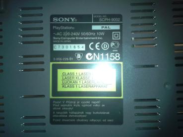 Sony PlayStation 1 - Konsole | SCPH-9002 - PAL |  AV - Netzkabel & Kontroller