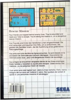 RESCUE MISSION Sega Master System