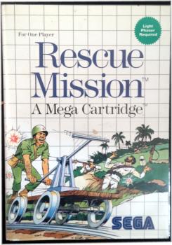 RESCUE MISSION Sega Master System