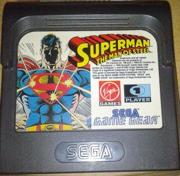 SEGA Game Gear Retro Game ❖ Superman ❖ The Man Of Steel