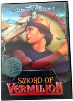 SEGA Mega Drive Spiel Sword of Vermillion mit OVP