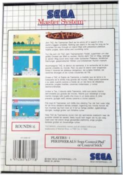 Taz-Mania  Sega Master System